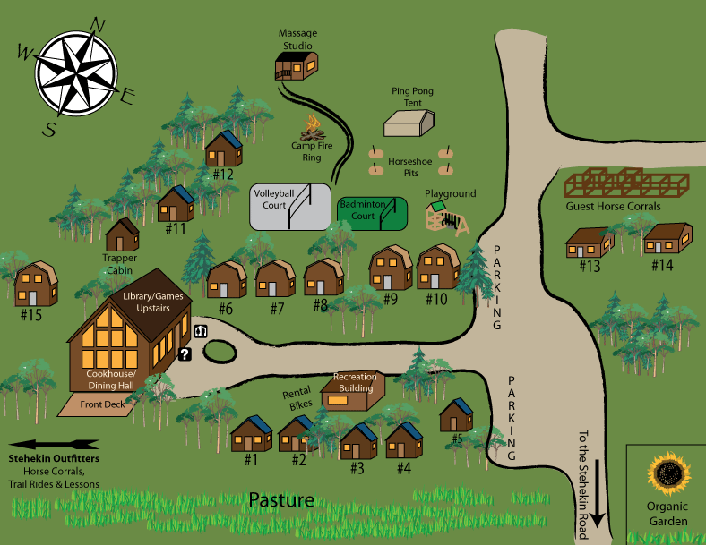 Facility Map – Stehekin Valley Ranch